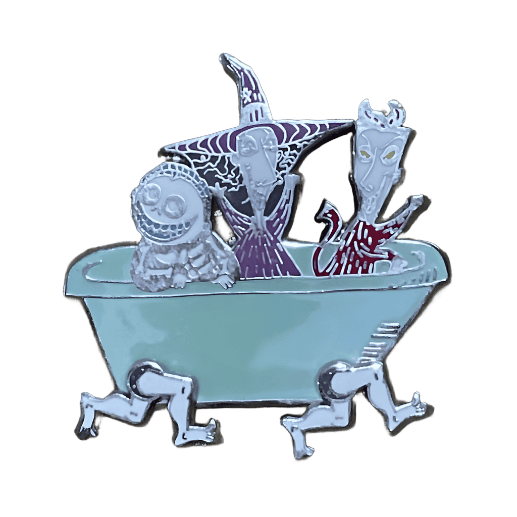 Lock, Shock & Barrel in a tub Disney pin