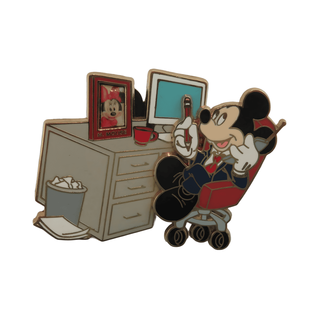 Businessman Mickey Mouse Disney pin