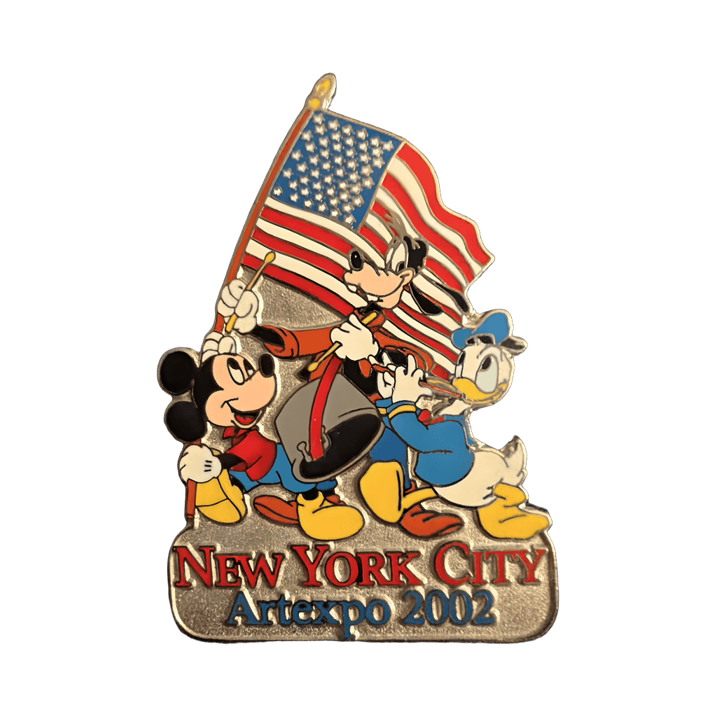 Mickey, Donald, Goofy 2002 Disney pin