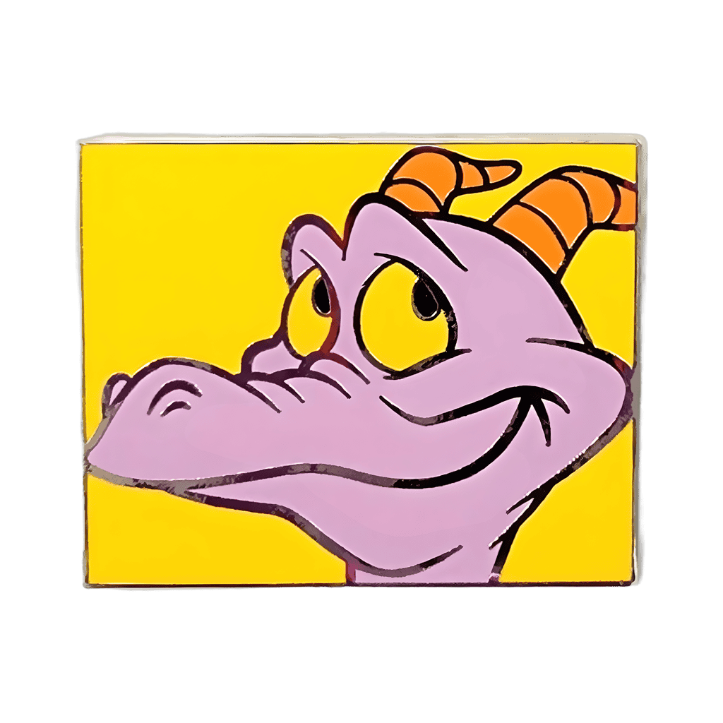 Closed Mouth (Yellow Background) Disney pin