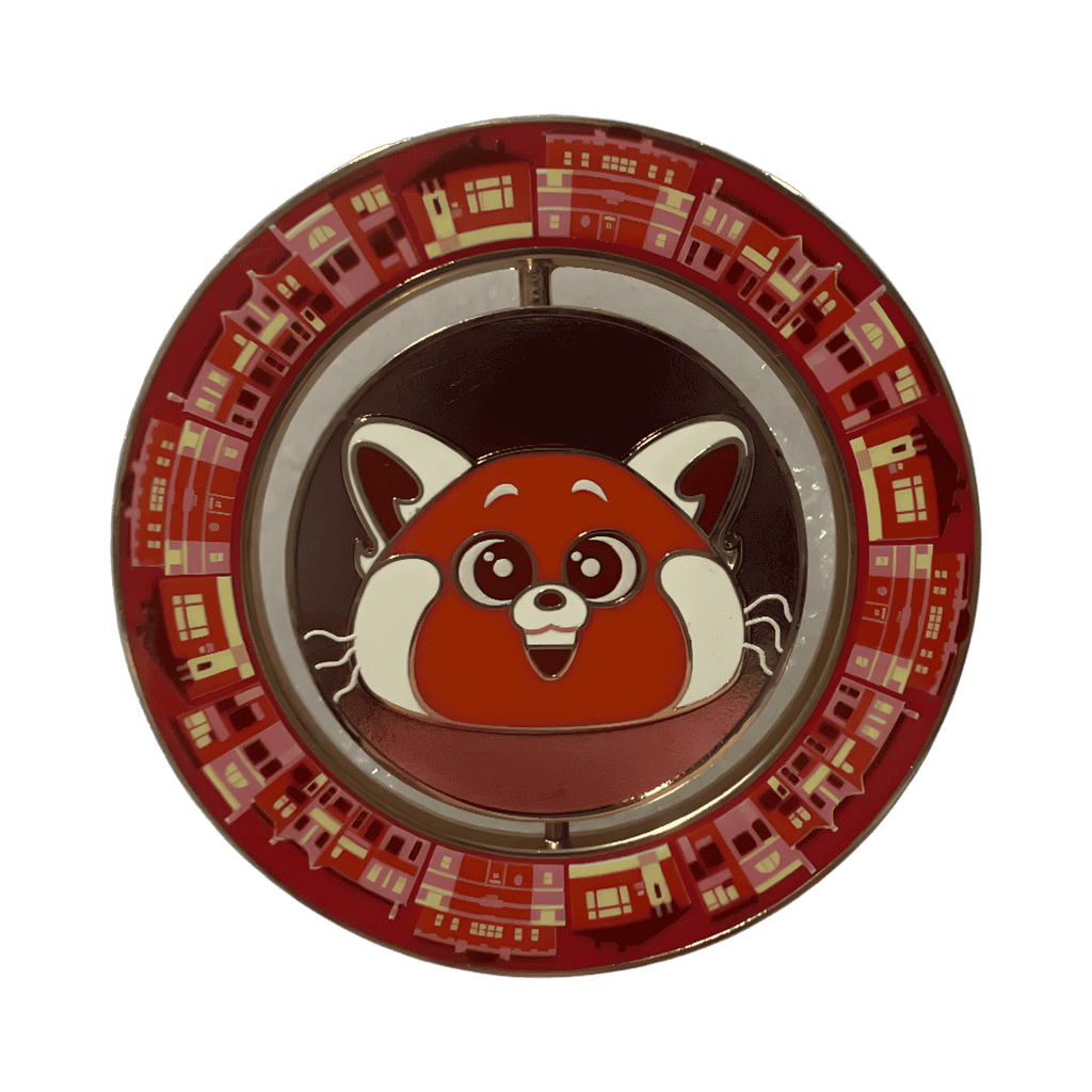Mei & Red Panda Spinner Disney pin