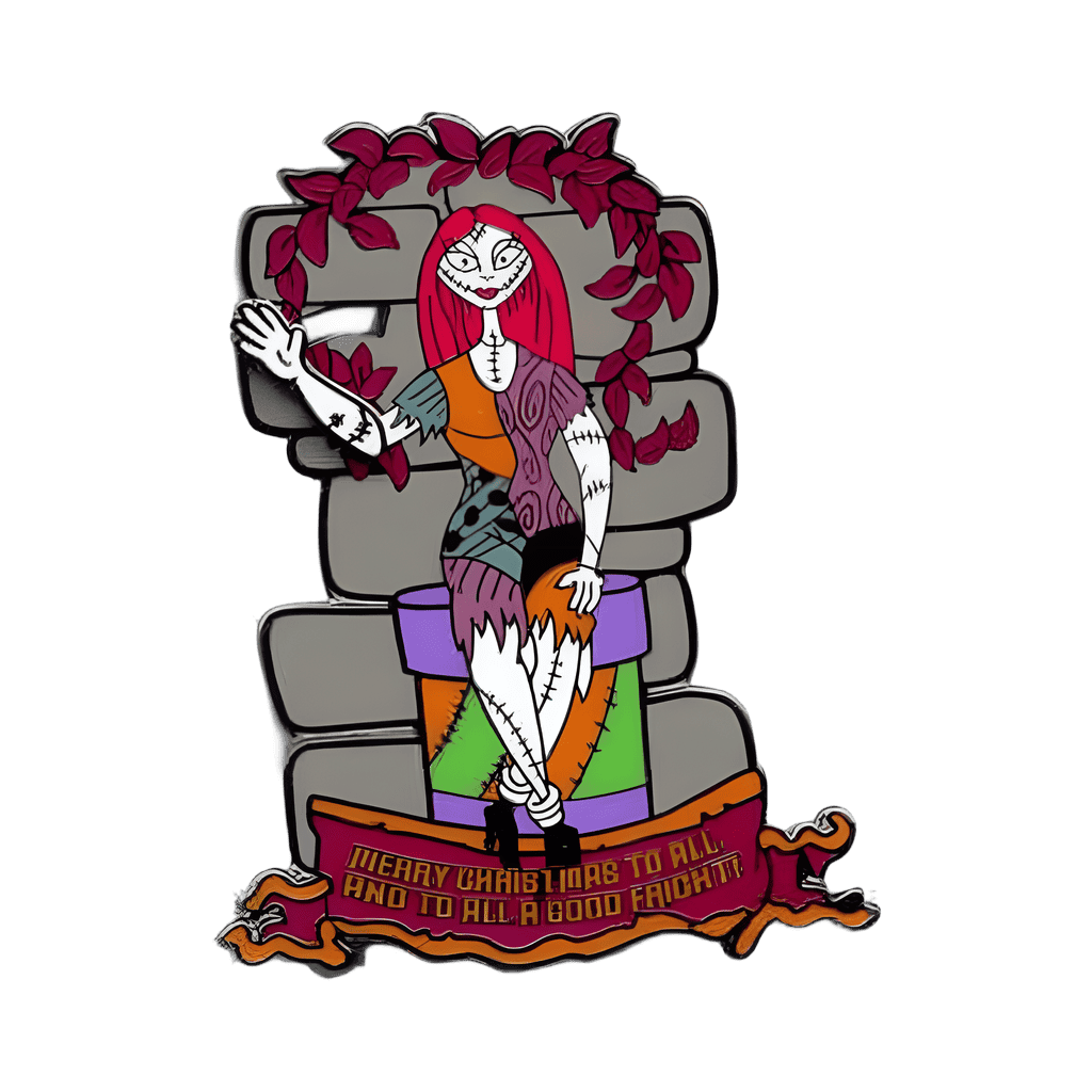 Merry Christmas To All, And To All A Good Fright! - Sally Disney pin