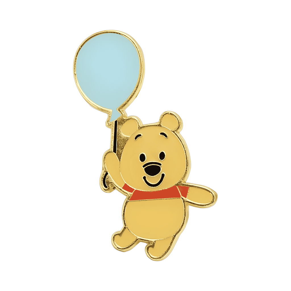 Chibi Pooh with Balloon Disney pin
