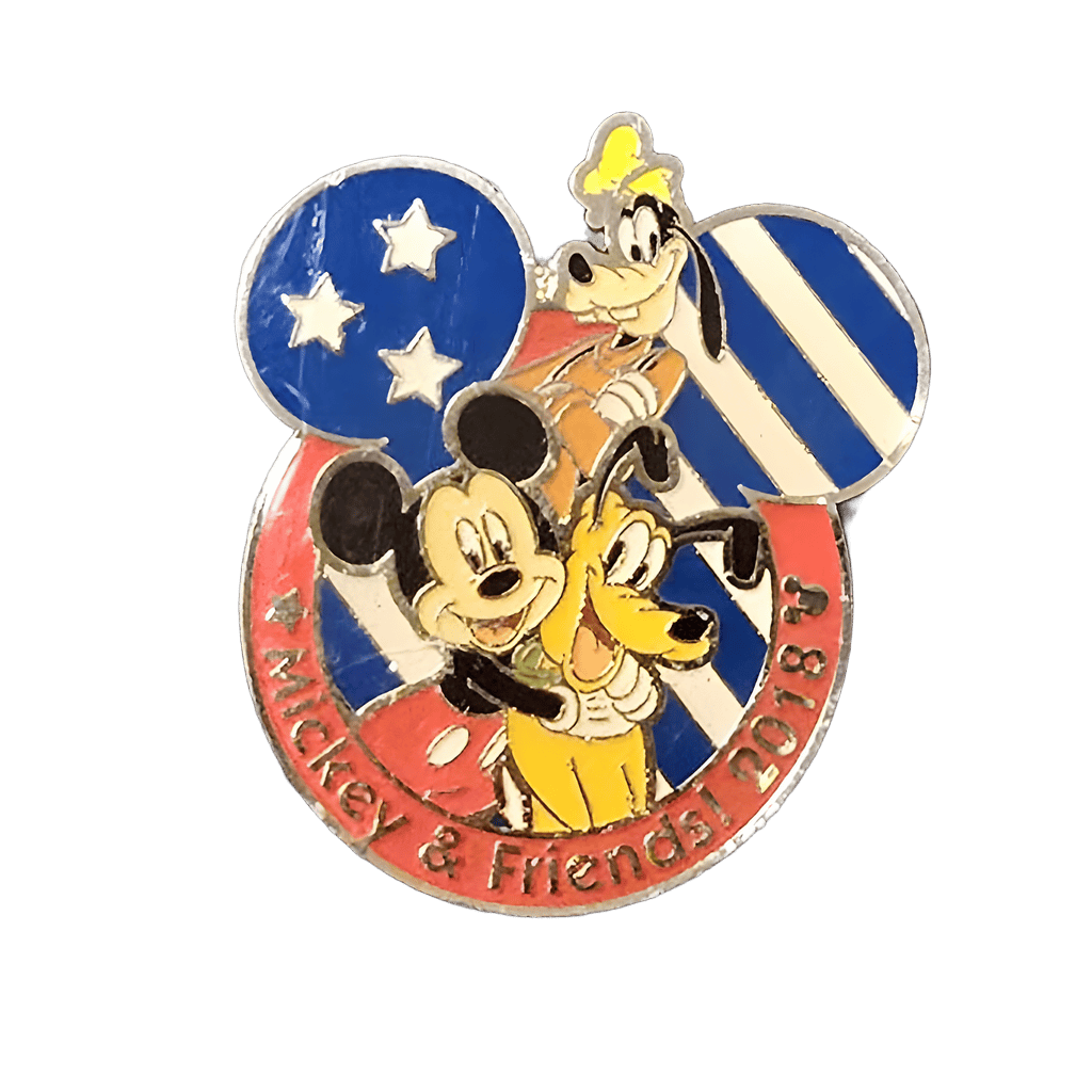 Mickey, Pluto and Goofy Disney pin