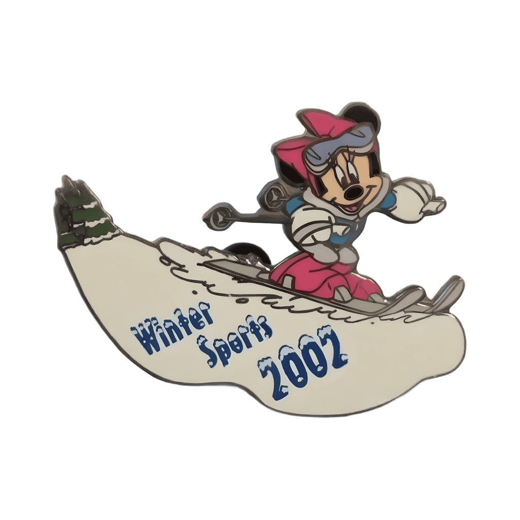 Minnie Mouse Winter Sports 2002 Disney pin