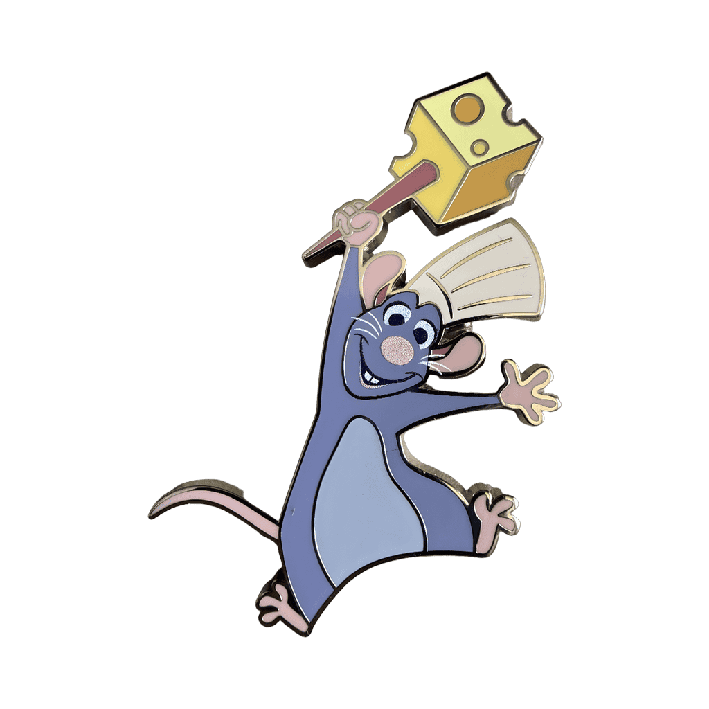 Remy with Cheese Disney pin