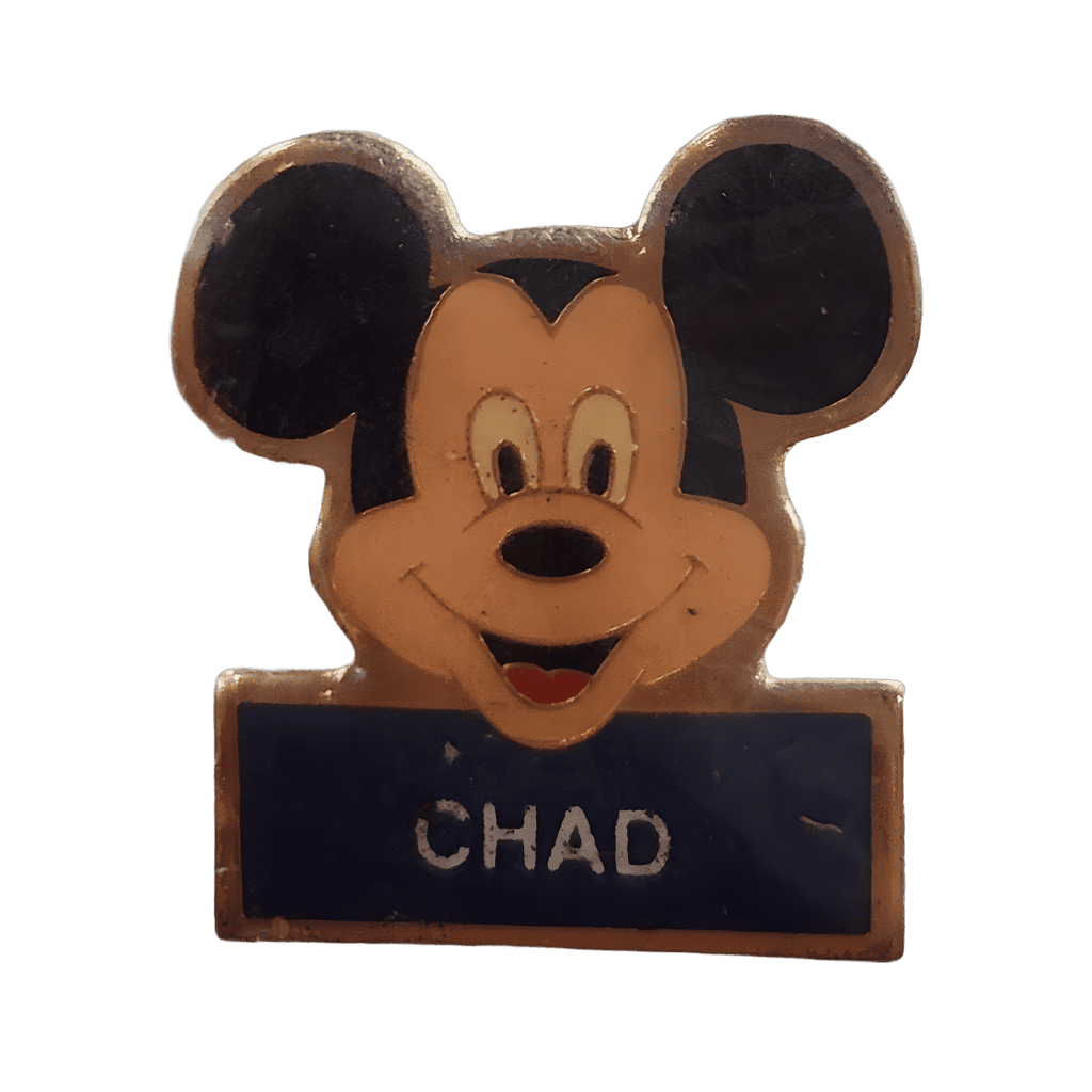 Monogram International Inc (M.I.I.) — Mickey Head with Blue Box Disney pin