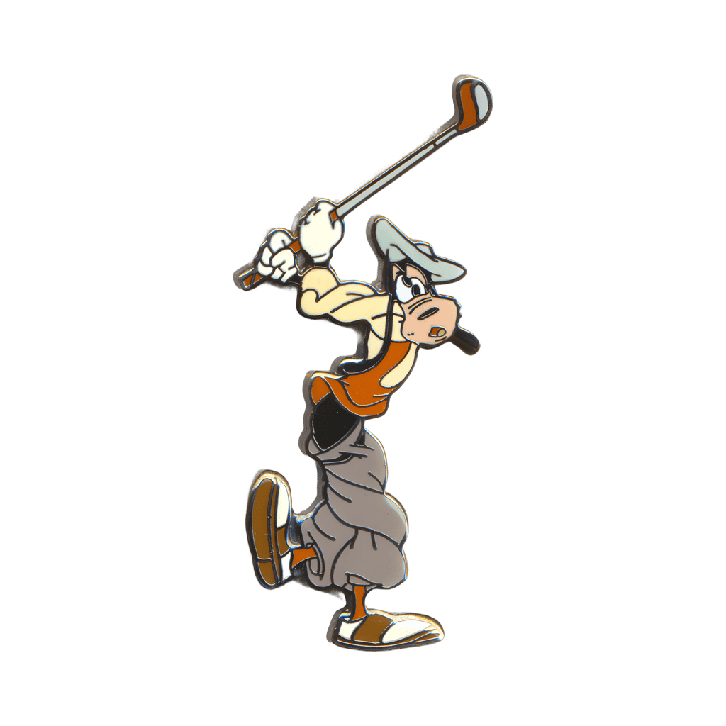 Goofy Golfing Disney pin