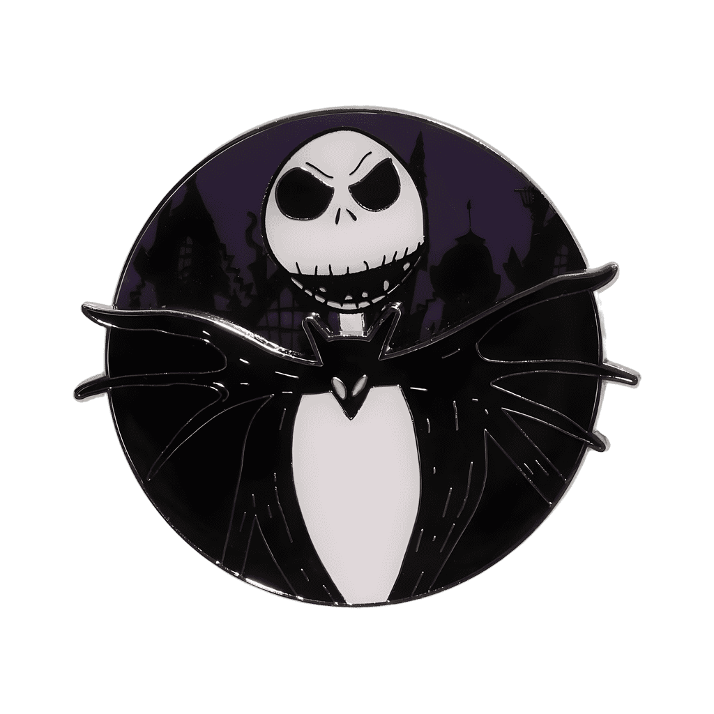 Jack Skellington Face Spinner Disney pin