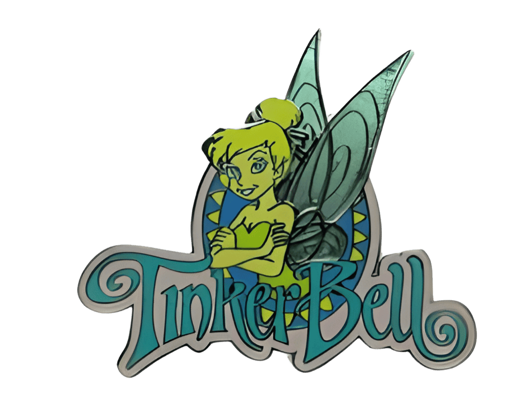 Big Blue Name Disney pin