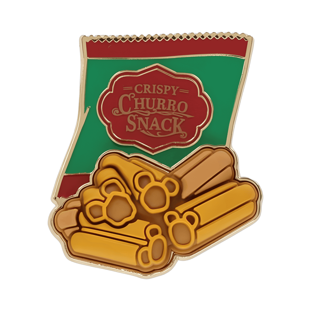 Crispy Churro Snack Pin Set - Churros and Bag Disney pin