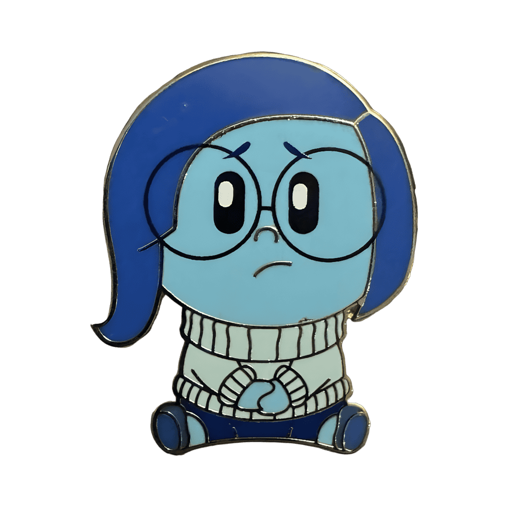 Sadness Disney pin