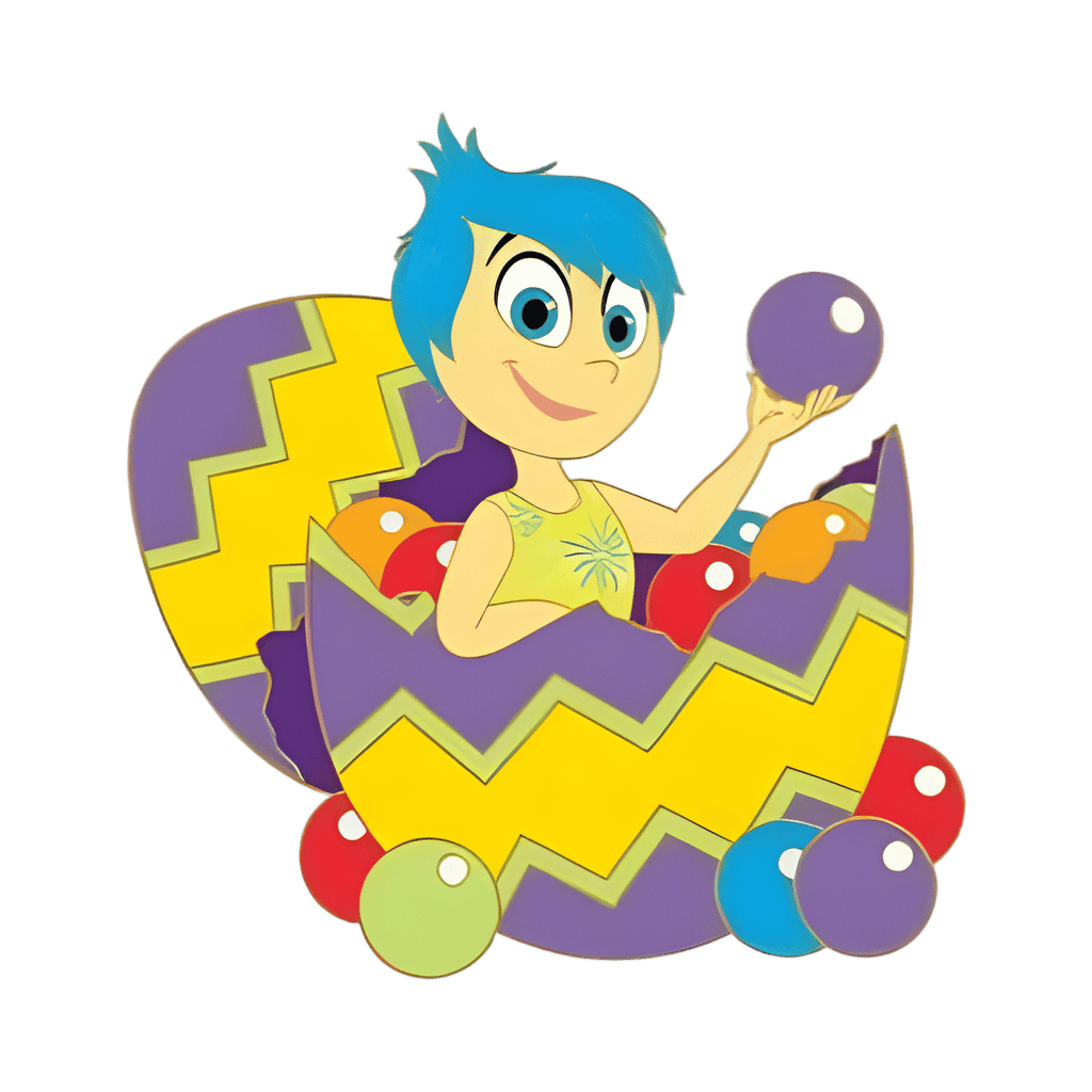 Joy Easter Egg Disney pin