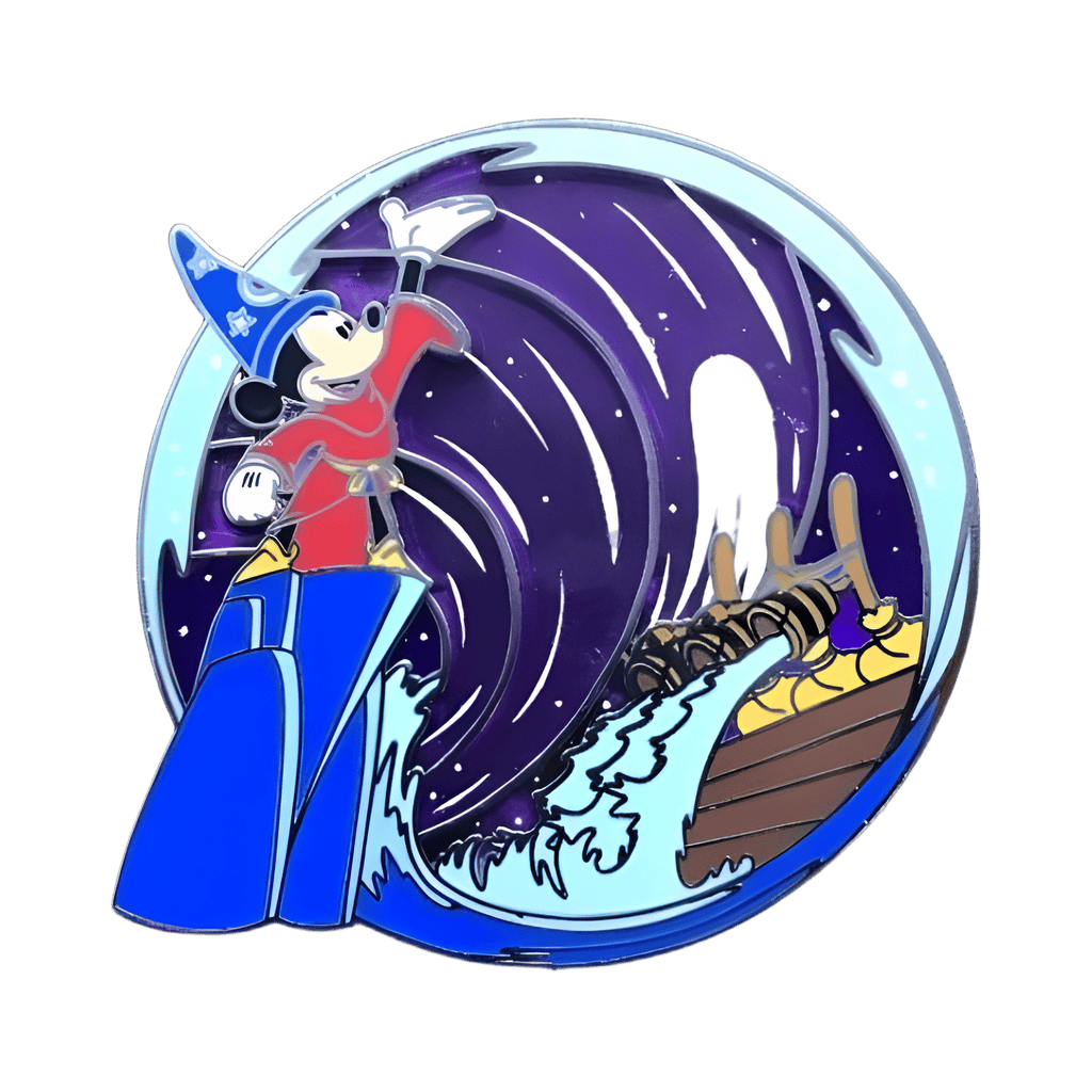Version #2 - Purple Waves Disney pin