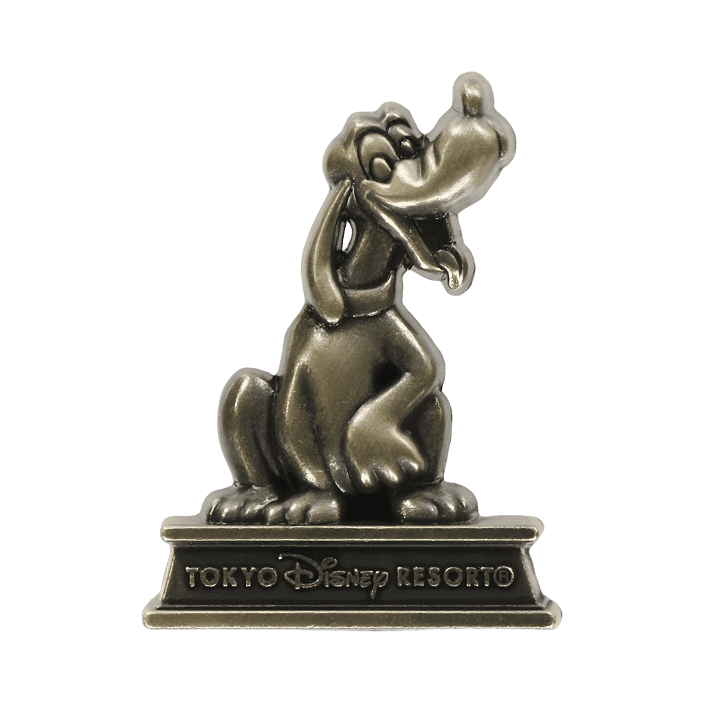 Pluto with Paw Up Disney pin