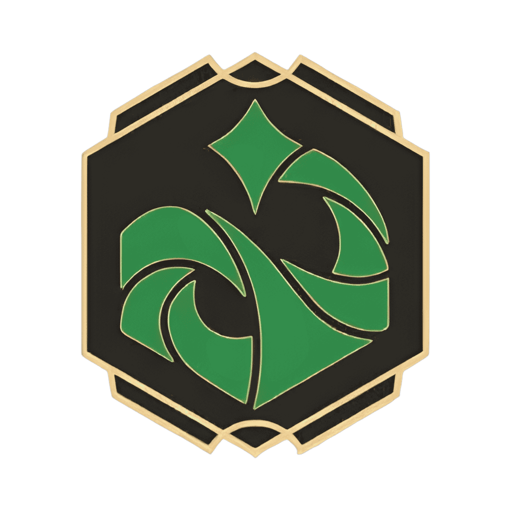 Emerald Ink Symbol Disney pin