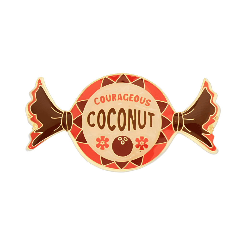 Courageous Coconut (Moana) Disney pin