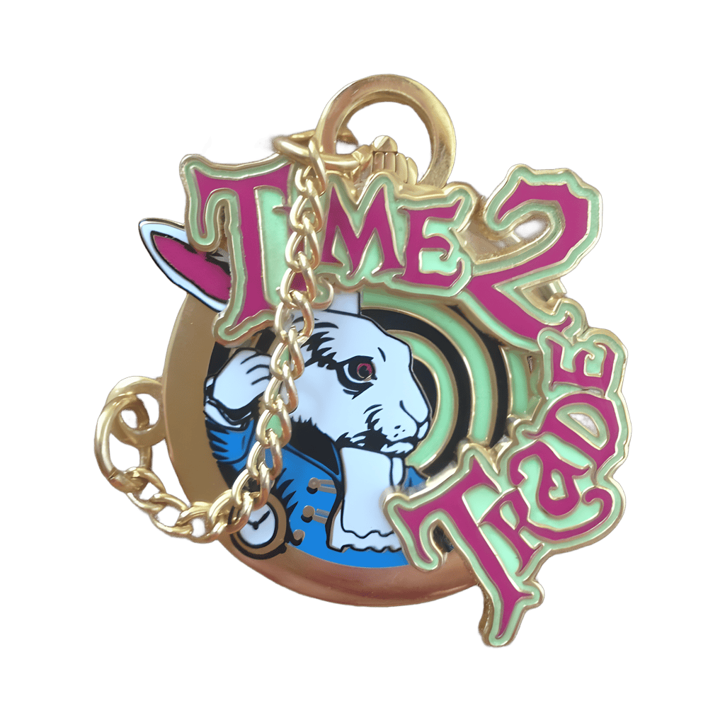 White Rabbit Time 2 Trade Disney pin
