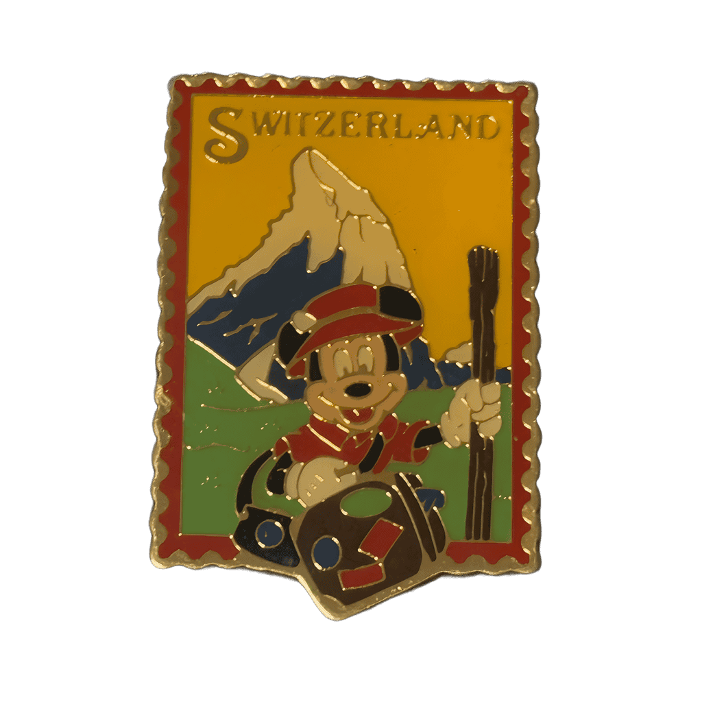 Switzerland Disney pin