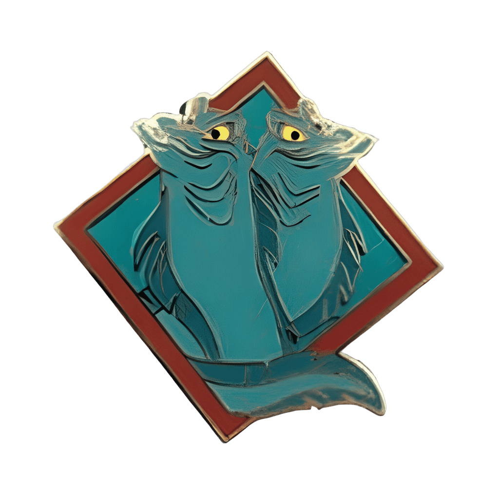 The Little Mermaid - Flotsam and Jetsam Disney pin