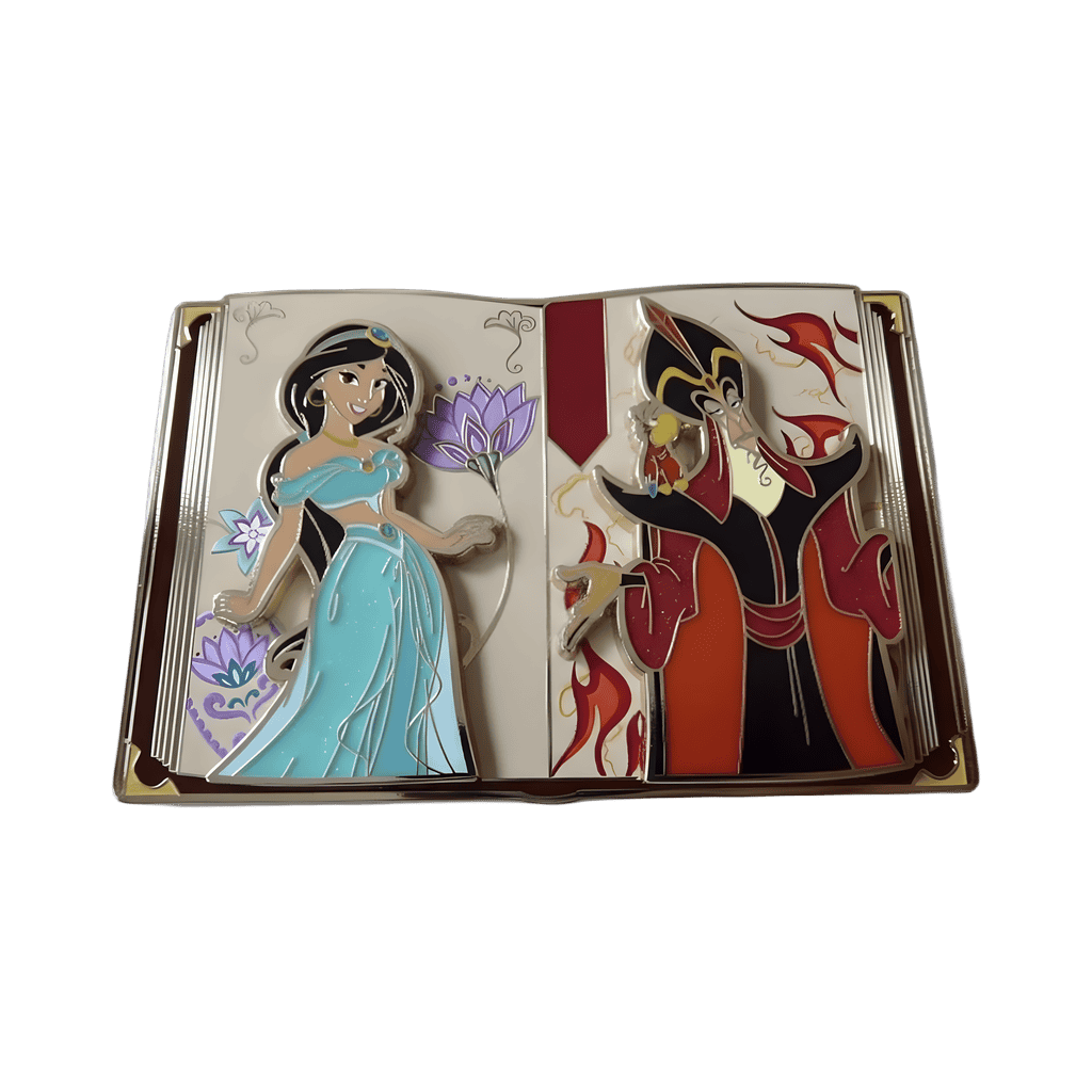 Jasmine & Jafar - Aladdin - CHASE Disney pin