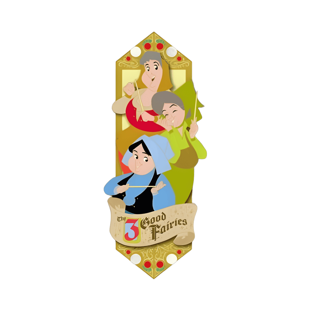 The 3 Good Fairies Disney pin
