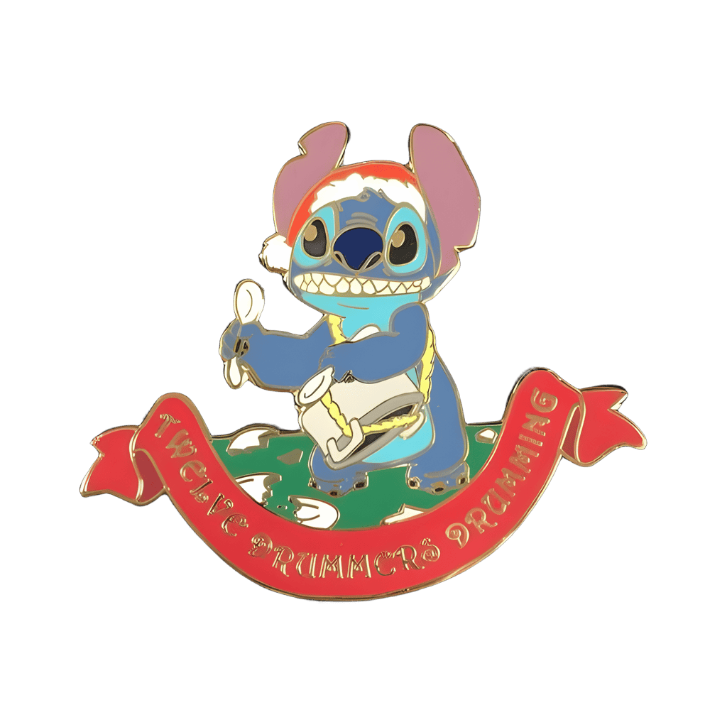 Twelve Drummers Drumming Disney pin