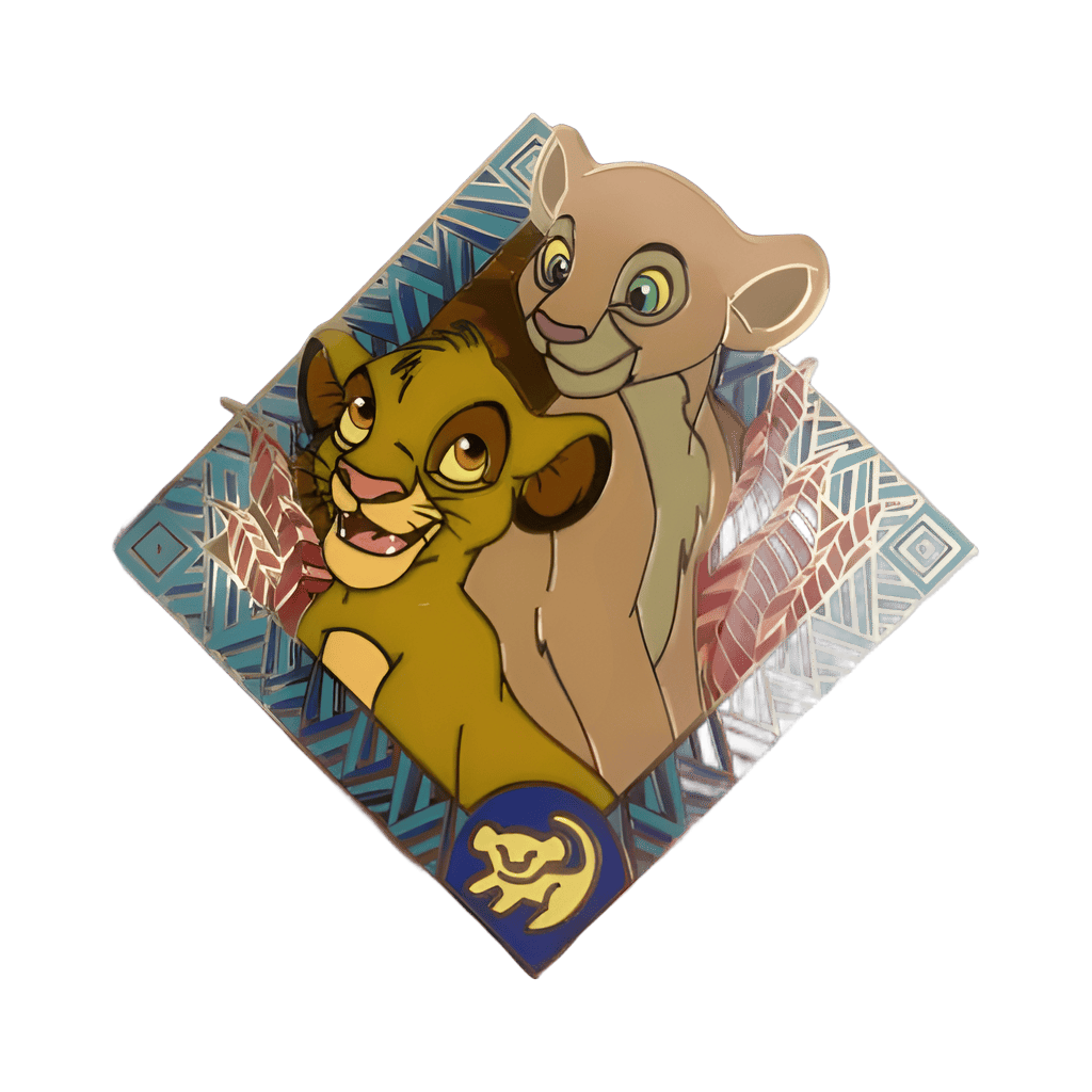 Simba and Nala Disney pin