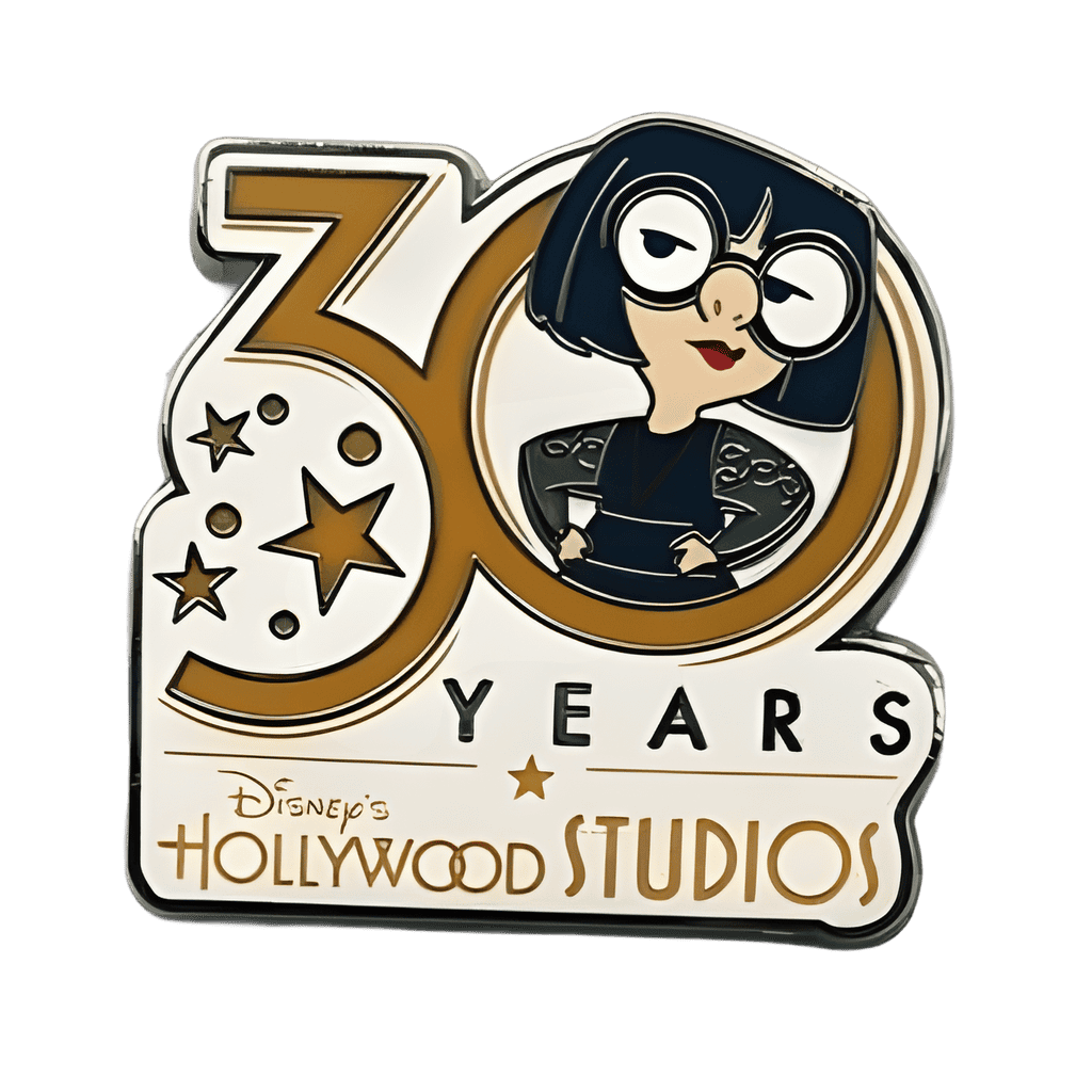 Character Logos Pin Set - Edna Mode Disney pin