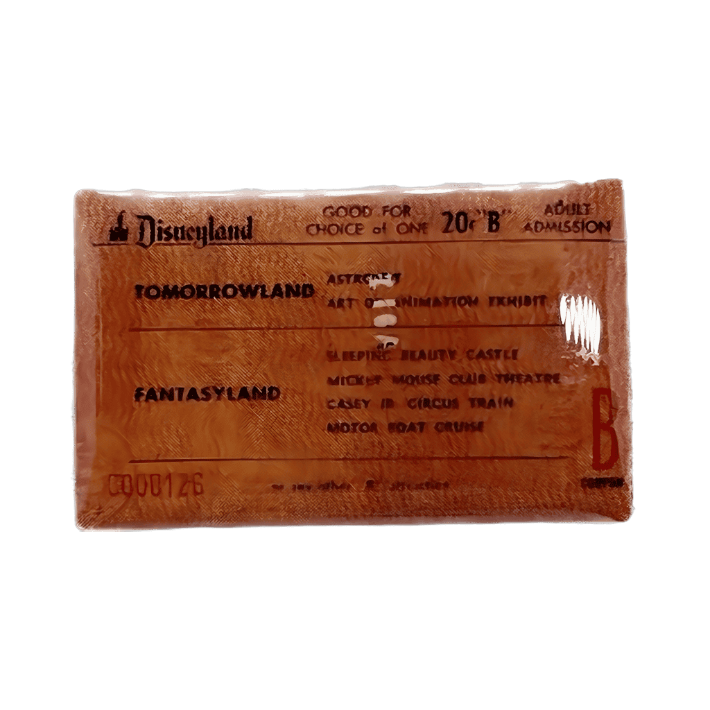 Disneyland Ticket Book Disney pin