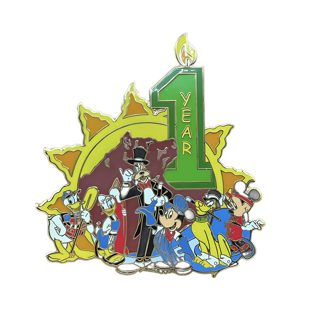 DCA 1st Anniversary Disney pin