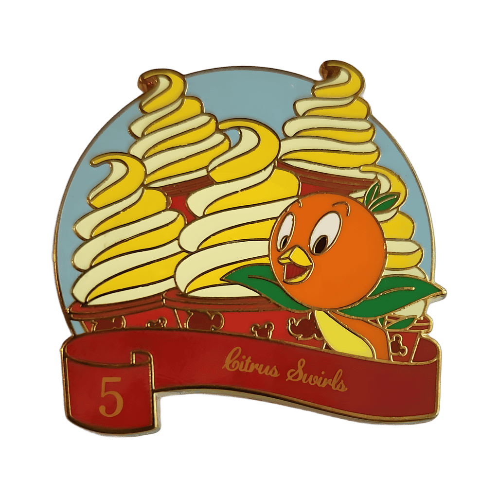 5 Citrus Swirls Disney pin