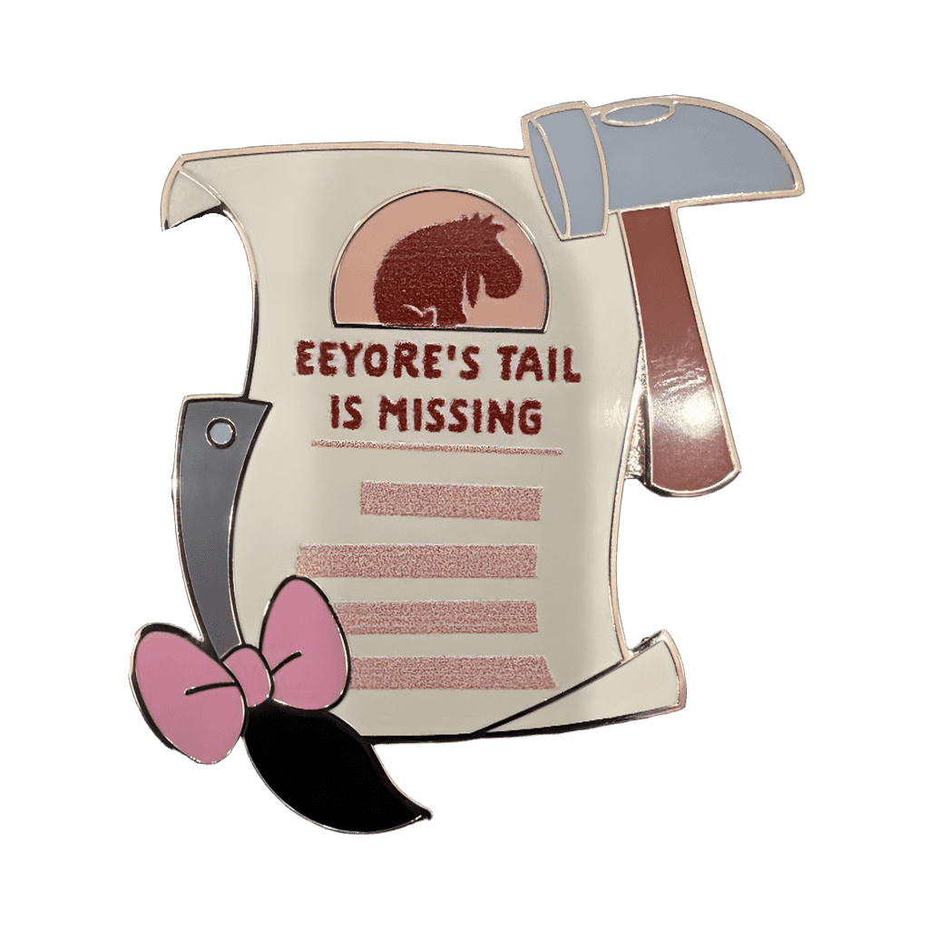 Eeyore’s Tail is Missing Disney pin