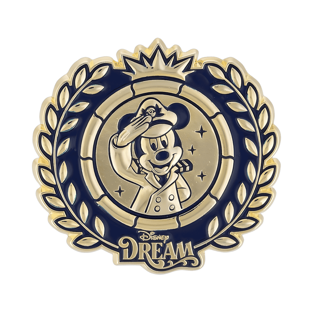 Captain Mickey Mouse Disney pin