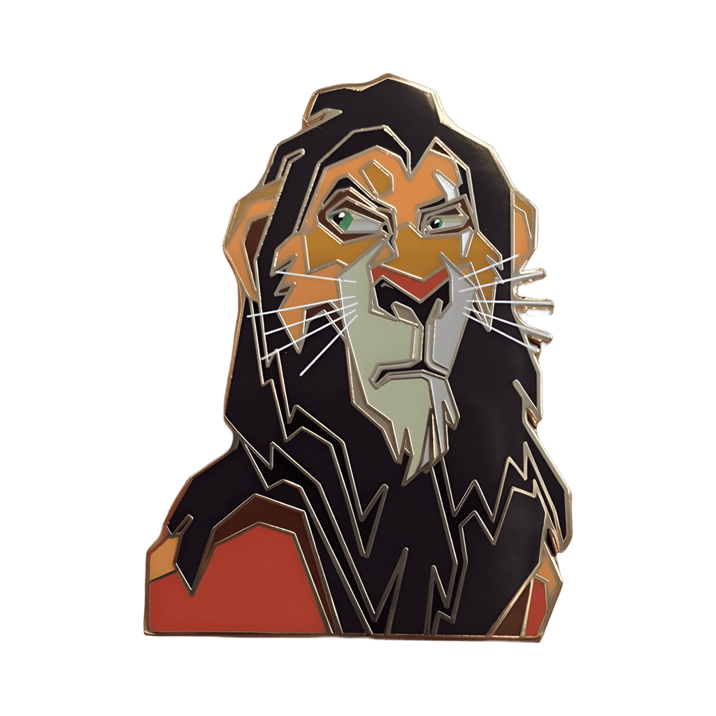 Insufferable Scar Disney pin
