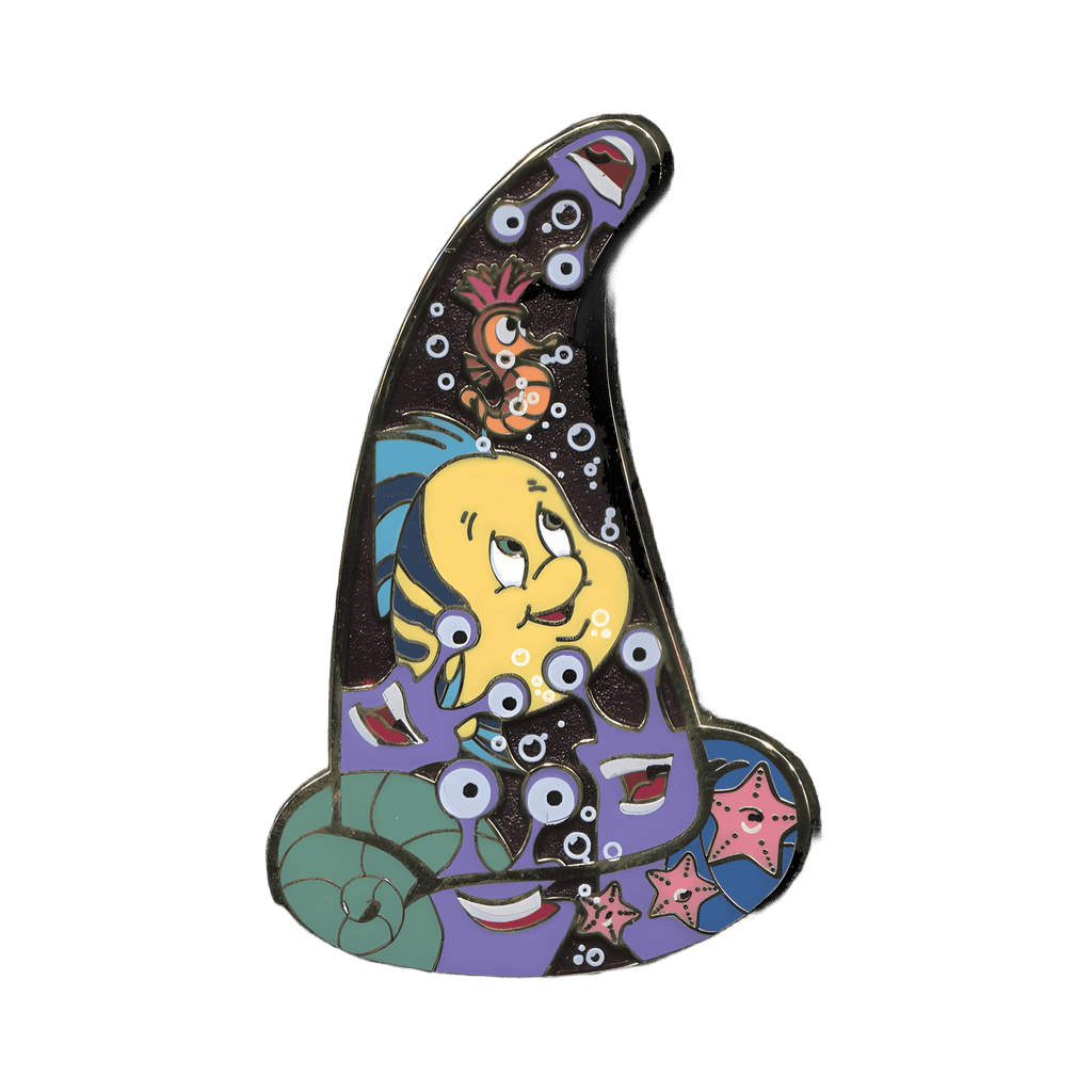 Flounder Disney pin