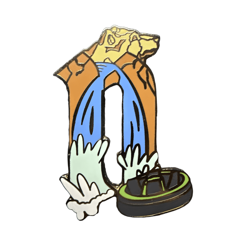 Grizzly River Rapids "N" Disney pin