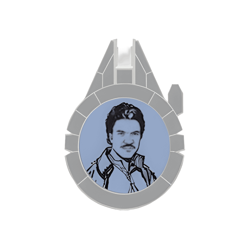 Lando Calrissian Disney pin
