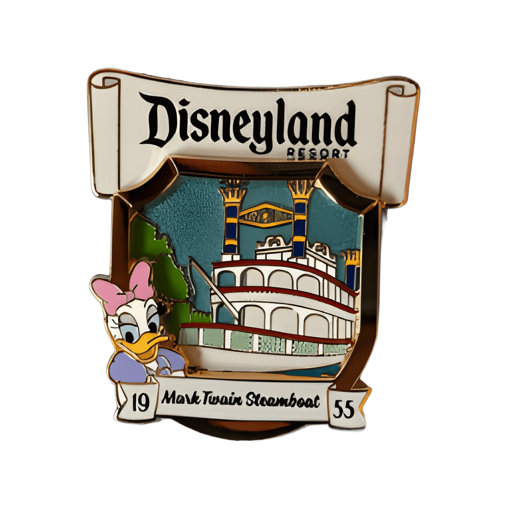 Mark Twain Steamboat - Daisy Duck Disney pin