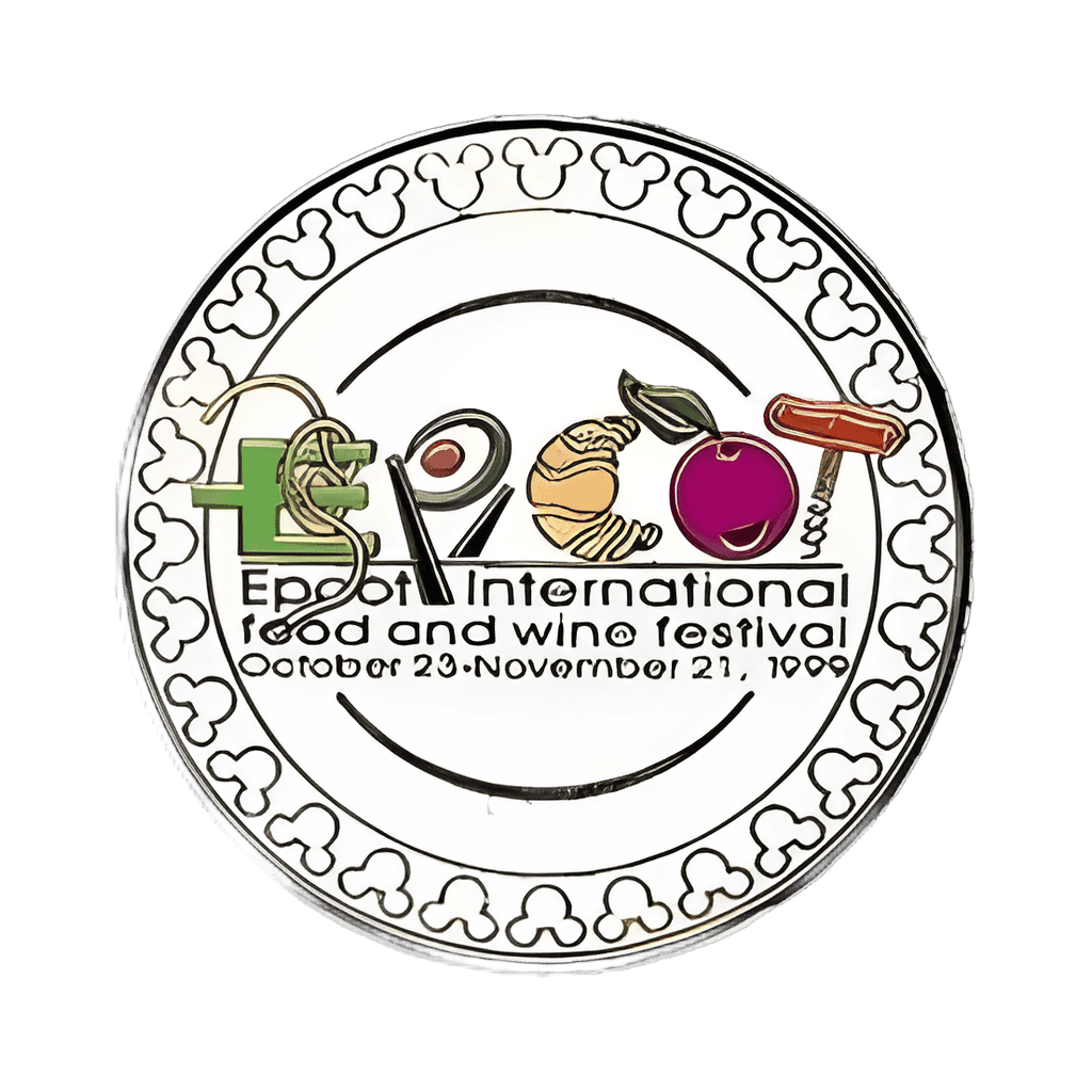 EPCOT International Food and Wine Festival 1999 - Dinner Plate Disney pin