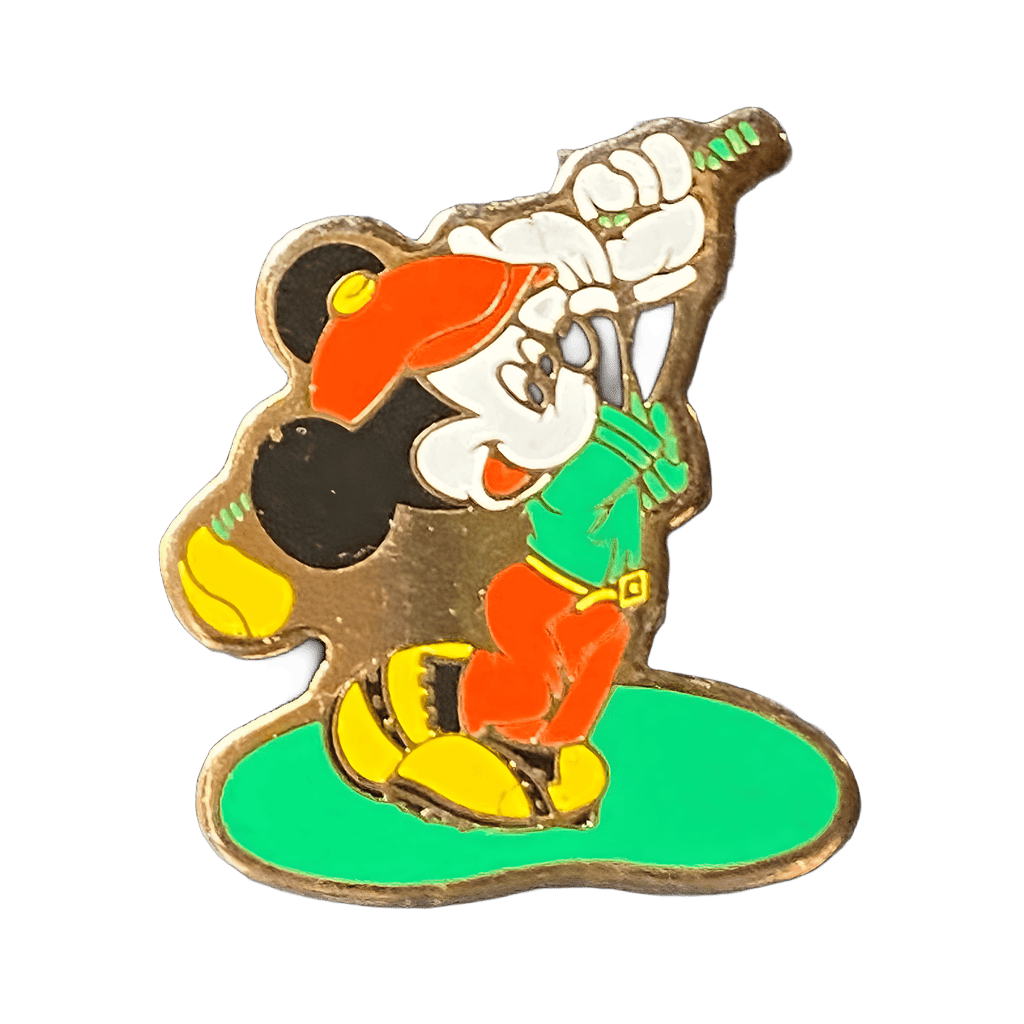 Mickey playing Golf Disney pin