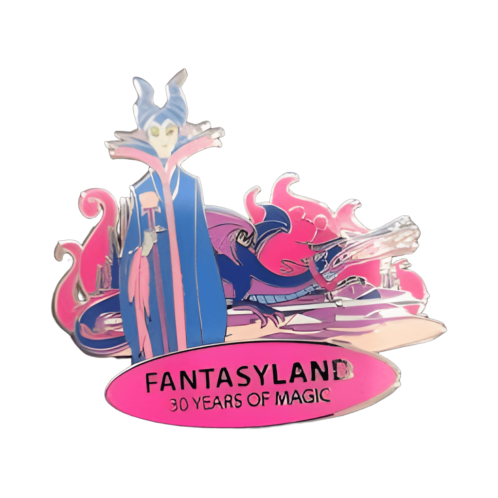Maleficent Fantasyland Disney pin