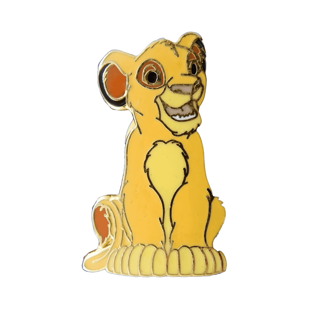 Disney Designs - Young Sitting Simba Disney pin