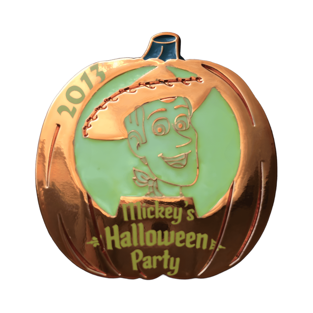Metal Pumpkin Pin Set - Woody Disney pin