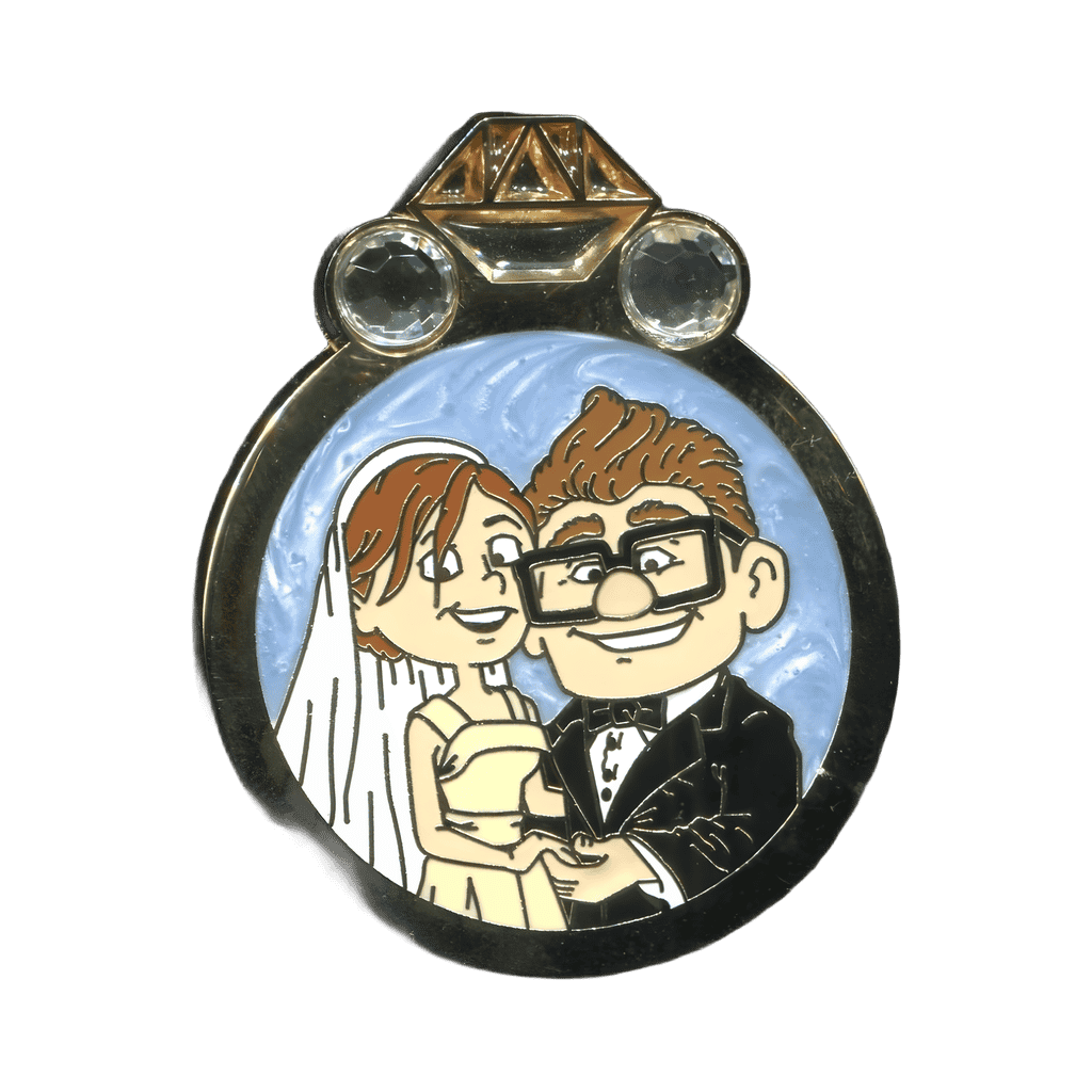 Carl and Ellie Disney pin