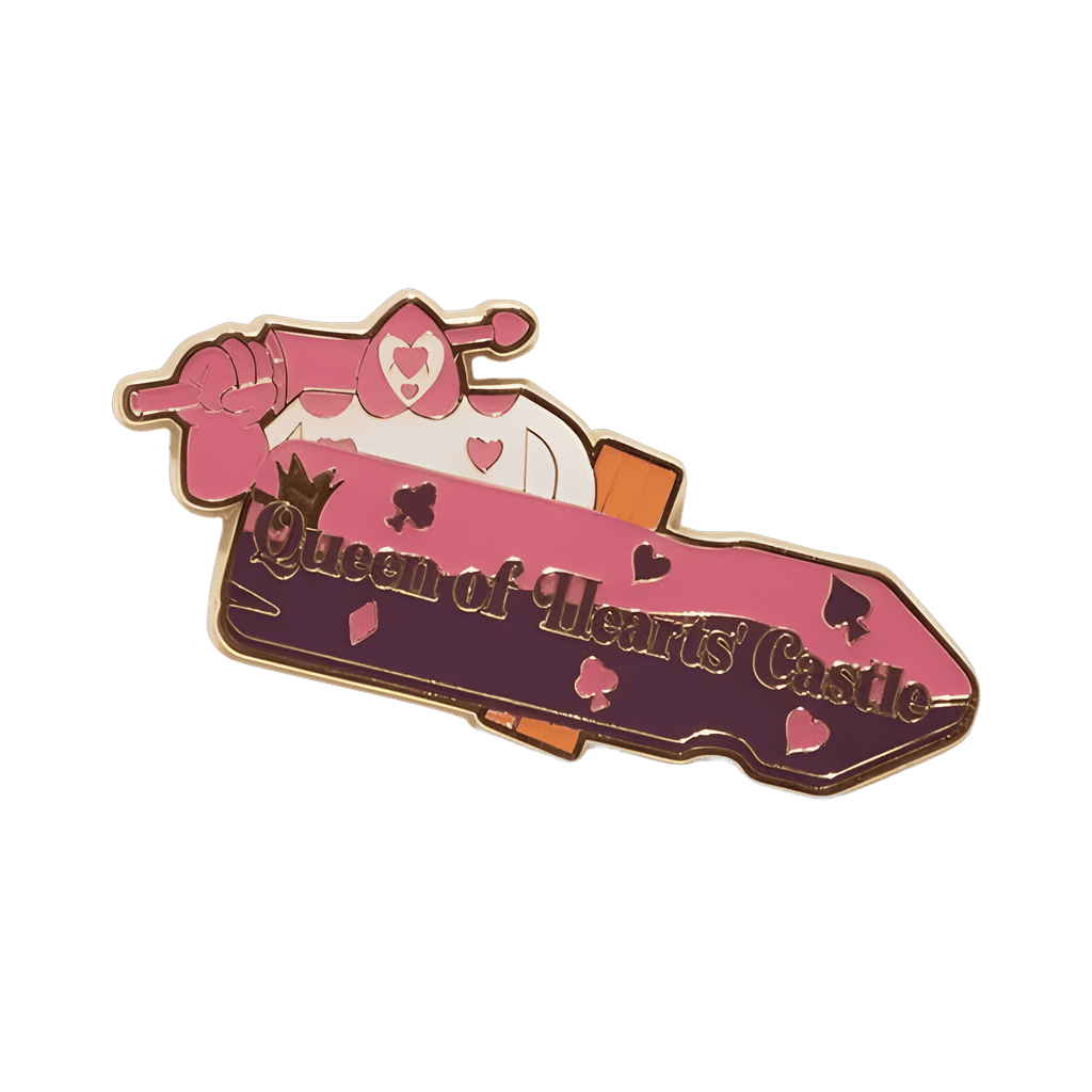 Queen of Hearts' Castle Disney pin