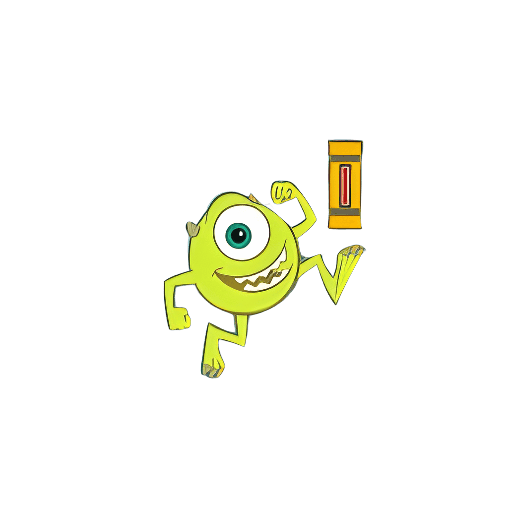 Mike Wazowski Disney pin