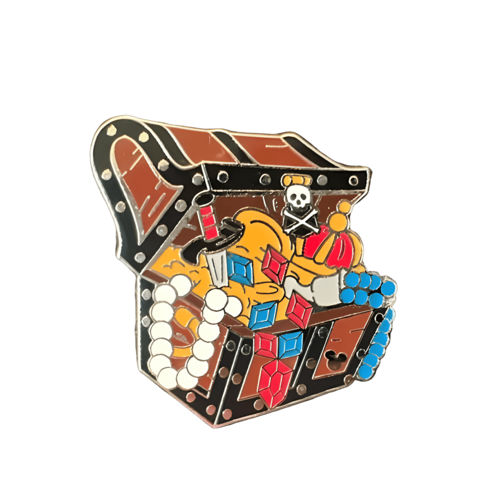Pirate Treasure Chest Disney pin