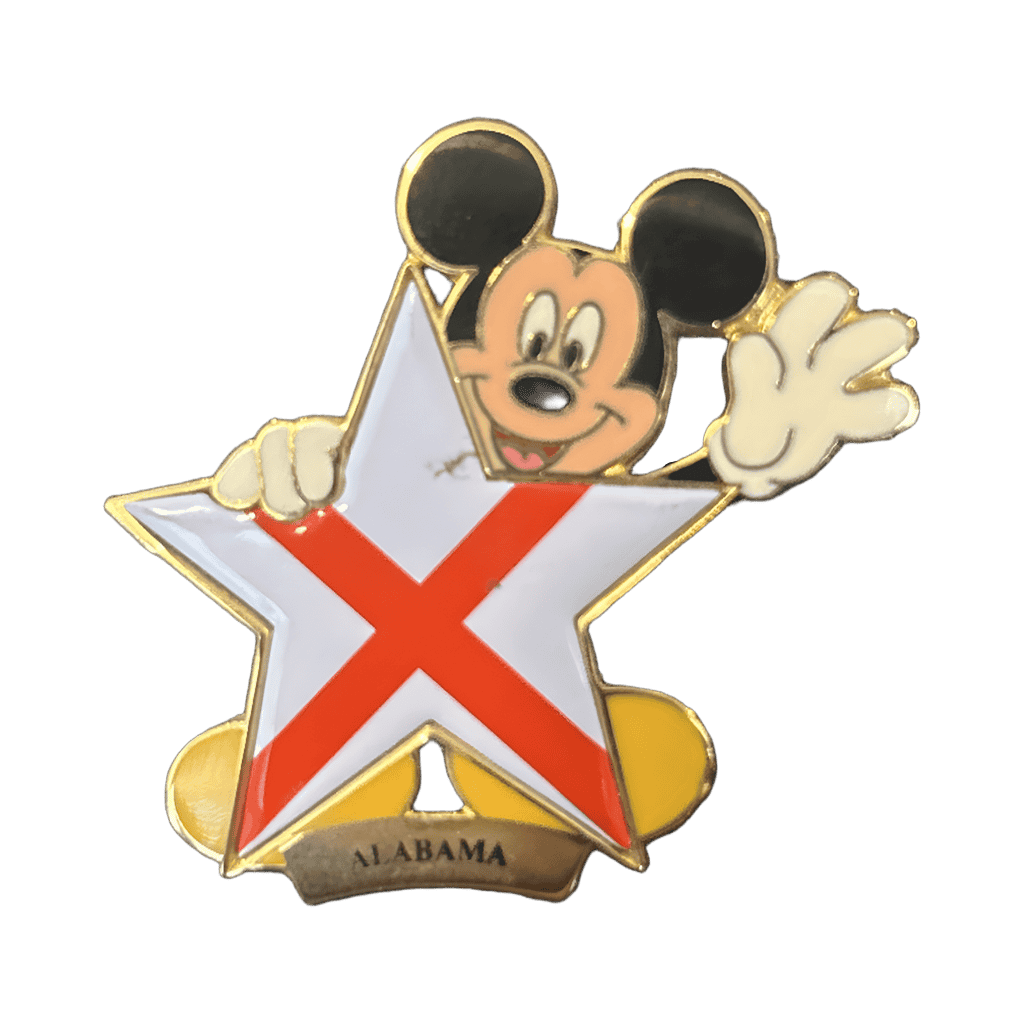 Mickey Alabama Disney pin