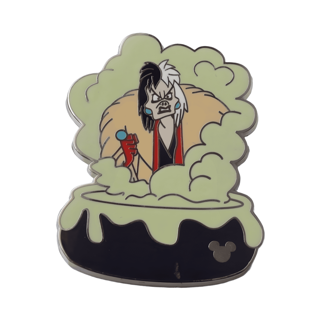 Cruella De Vil Cauldron Disney pin